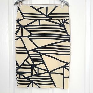 LulaRoe, S, Cream & Black